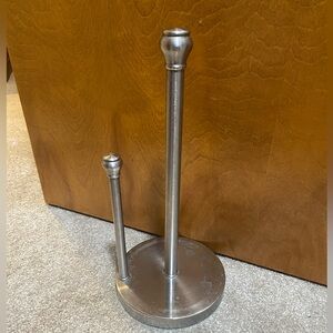 Mainstays Stainless Steel Silver Paper Towel Holder